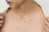 OLIO E ACETO Pure Silver White Agate Pendant necklace OA02N12